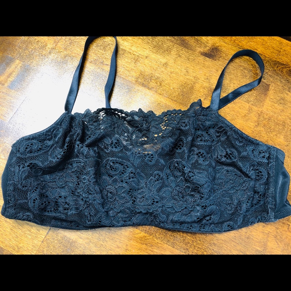 Underwire lace bra